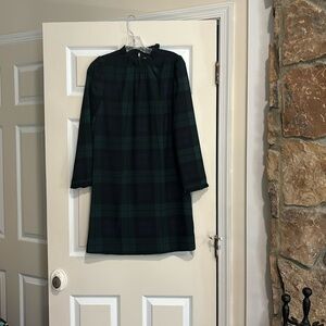 Jcrew black watch dress!